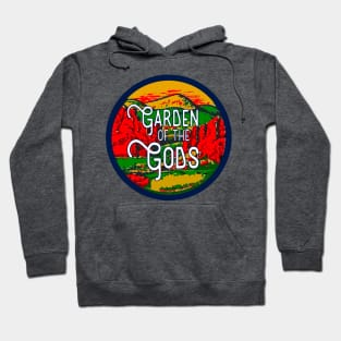 Garden of the Gods Vintage Travel Decal Hoodie